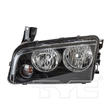 TYC PRODUCTS 06-07 Dg Chrgr (Halgn/To 11-8-06) Head Lamp, 20-6728-90 20-6728-90